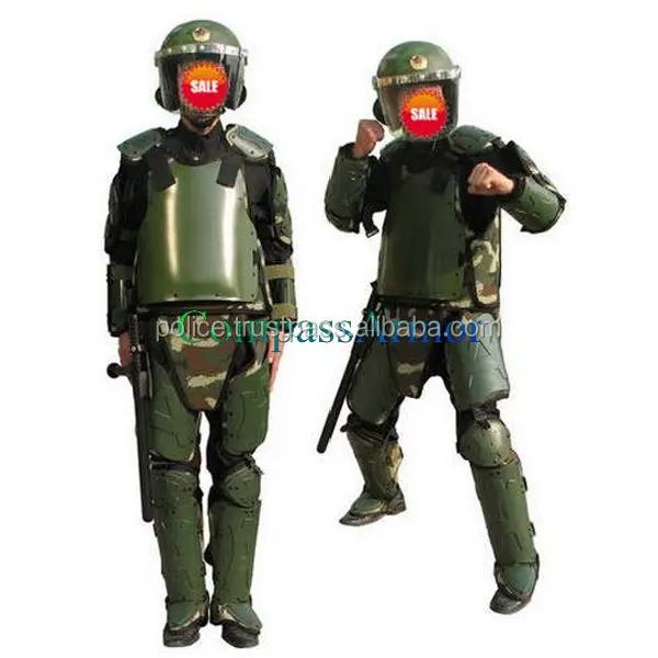 
Full body police anti riot suit & body armor Military Tactical Gear 