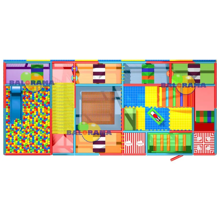 Entertainment Corner Ball Pools 9x4x2.5 meter - Special Children Indoor Playground Manufacturer Company