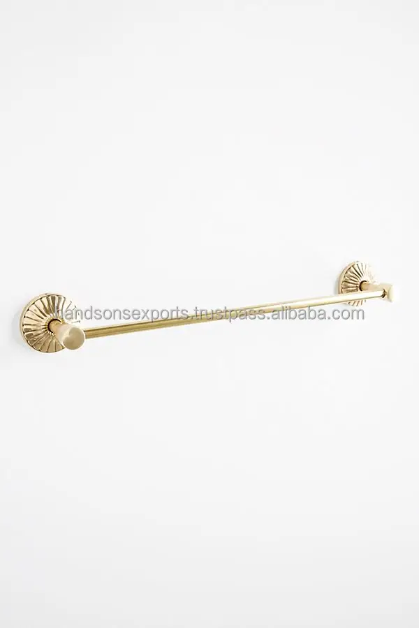 Modern Design Metal Fancy Towel Rod Bathroom Accessories Wall Mounted Towel Bar For Home Kitchen Hotels Bathroom Bulk Quantity