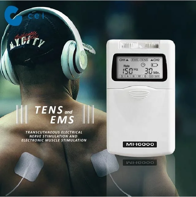Low Frequency Therapy TENS EMS Machine Professional Electric Muscle Stimulator Pain Relief Device