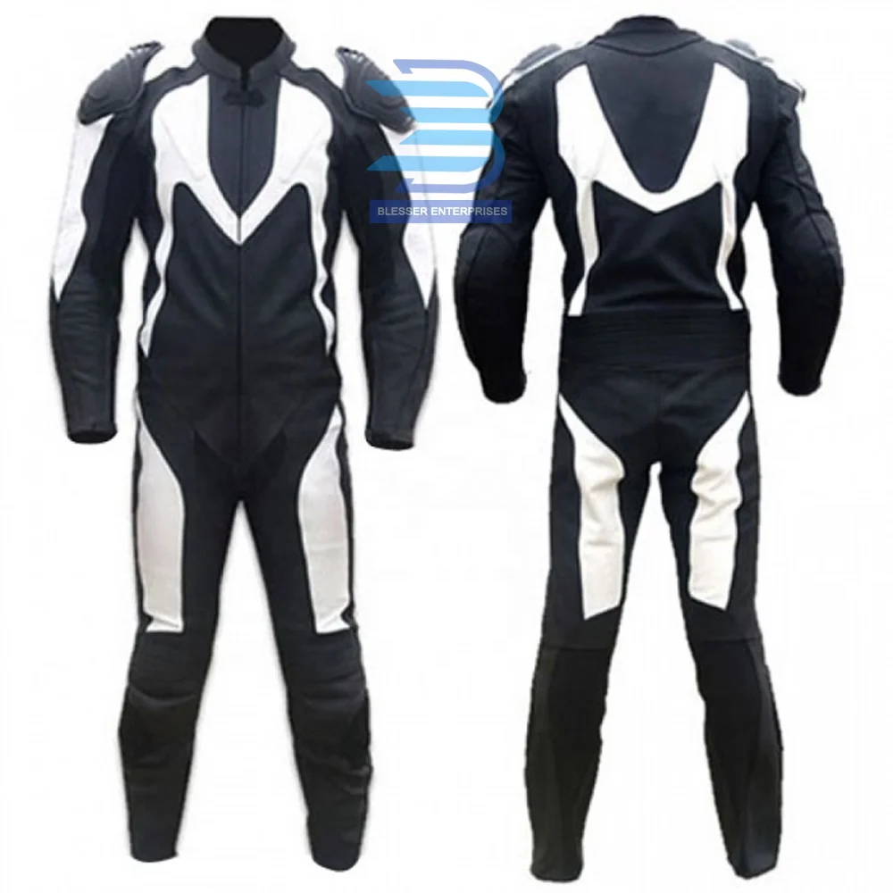 New Men Casual Motorbike Vest Waistcoat Vest Motorcycle 100% Cowhide Leather Full Safety Motorcycle Road Racing Suit