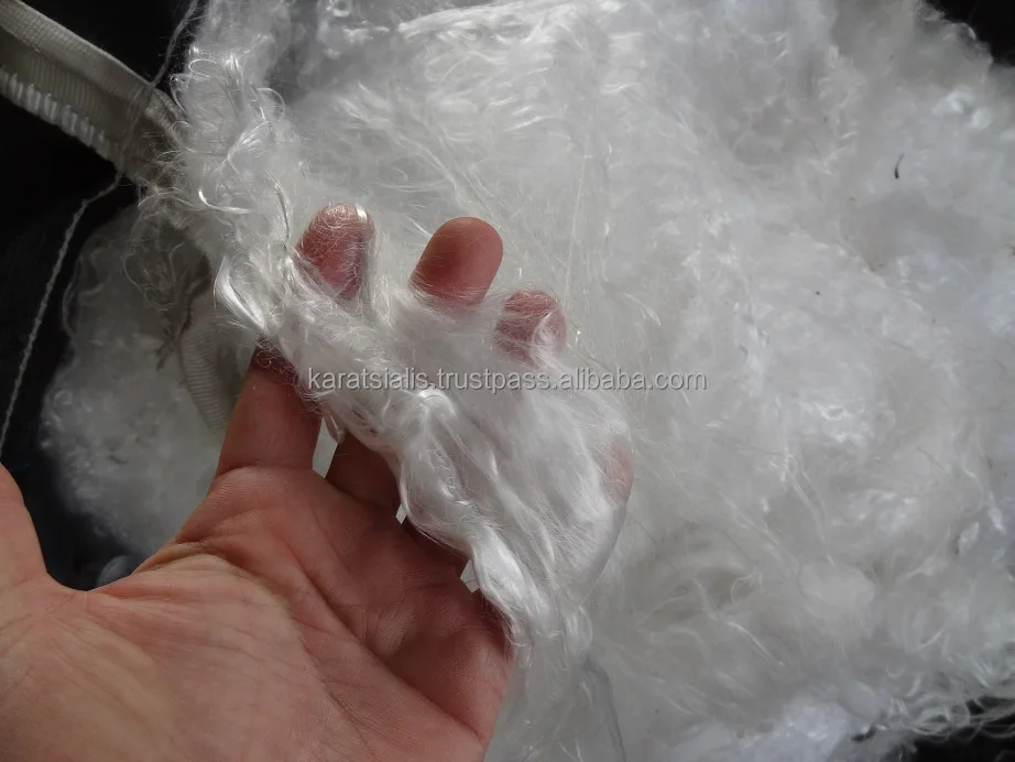 
PP NON WOVEN FIBER - CLIPS MIX COLORS BALES SCRAP /WASTE. 