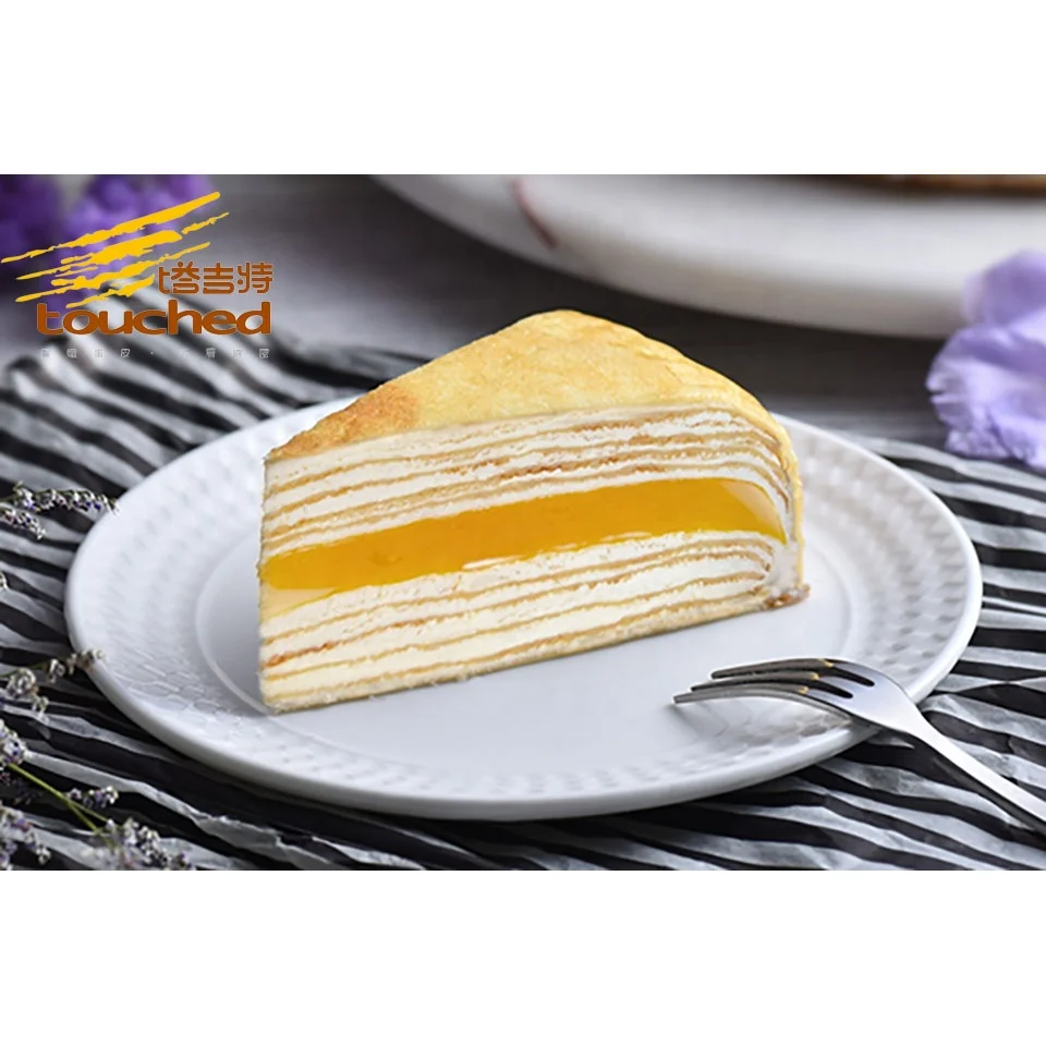 RTS задел 8 дюймов манго Танго Mille креп торт