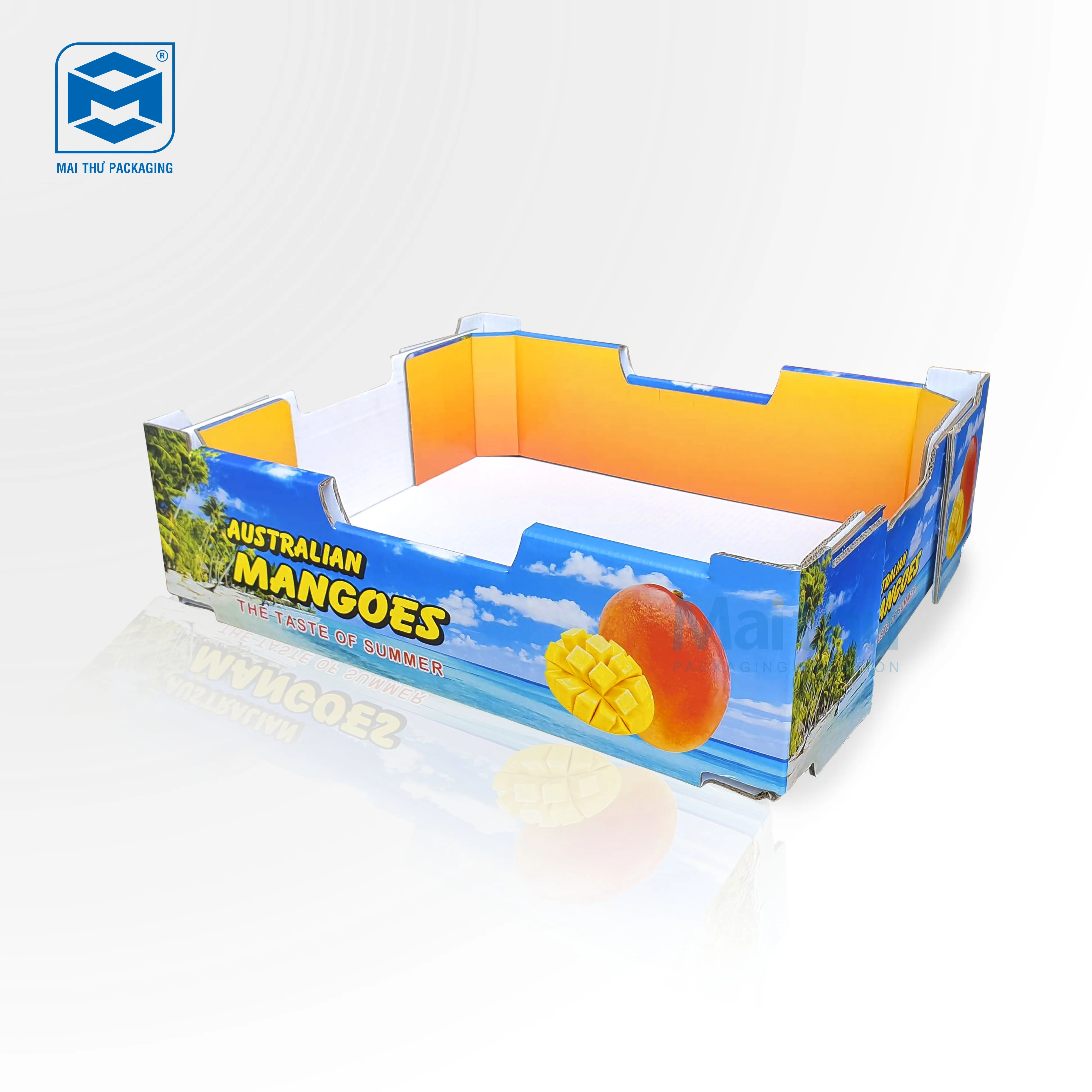 
printed packaging cardboard boxes for fruit 
