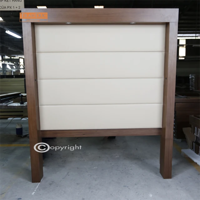 
headboard with upholstery for hospitality furniture 