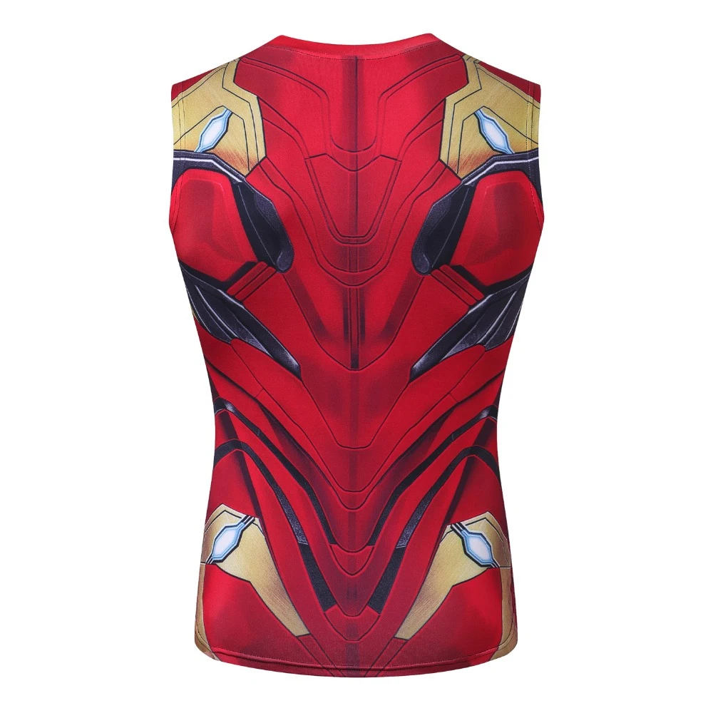 Top Quality Men Customized Logo Printing Wholesale And Sublimation Spider Polyester 3D Printing Men Tank Top By Viky Industries