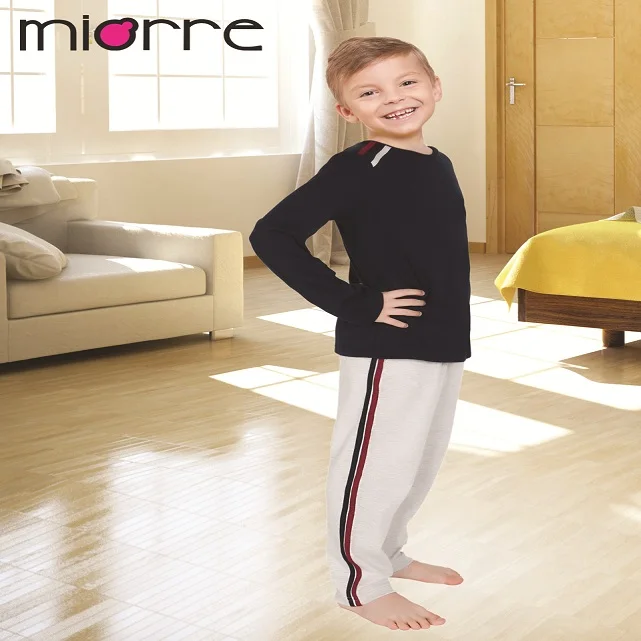 Miorre OEM Wholesale %100 Cotton Kids Boy Sleepwear Pajamas Set