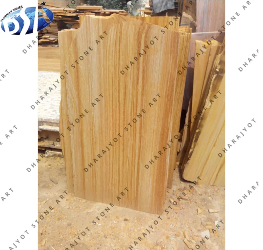 Индийский Лучший популярный Тиковый желтый песчаник