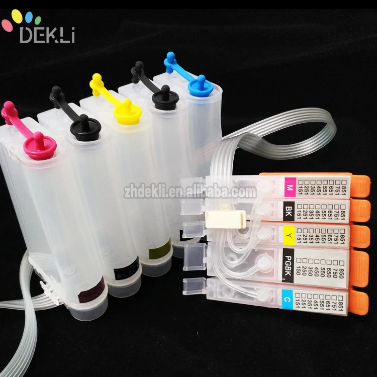 Ciss Accessories for Canon MG7760 MG7765 Wholesale ciss with Auto Reset chip