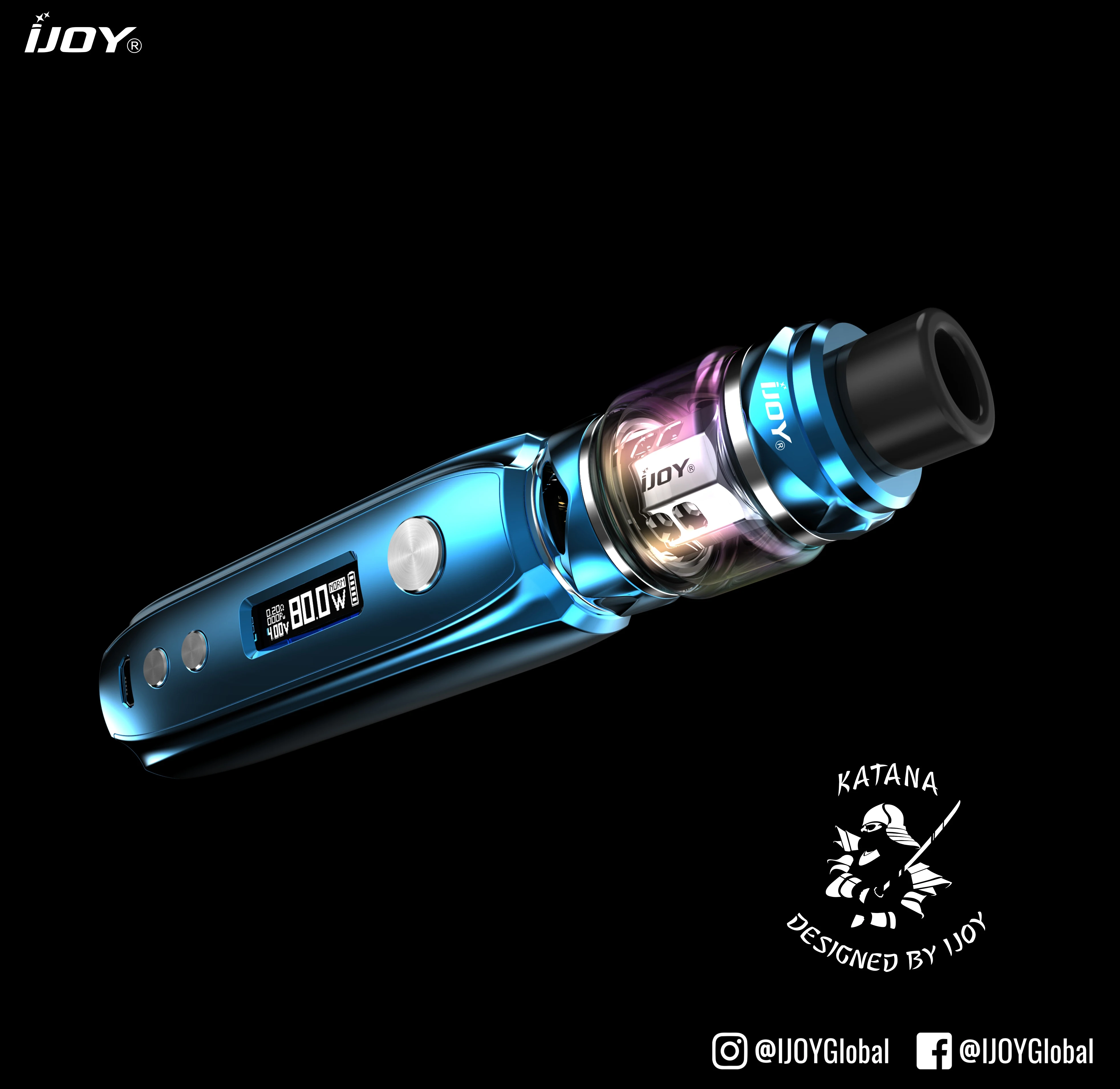 IJOY Katana Vape Kit , 3000mAh , New smoke in stock fast shipping !!!
