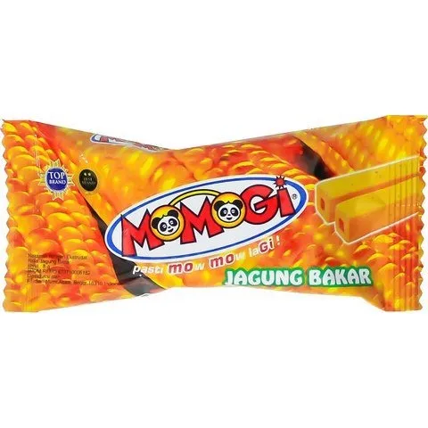 MOMOGI Corn Rice Snack GRILLED CORN 8gr | Indonesia Origin