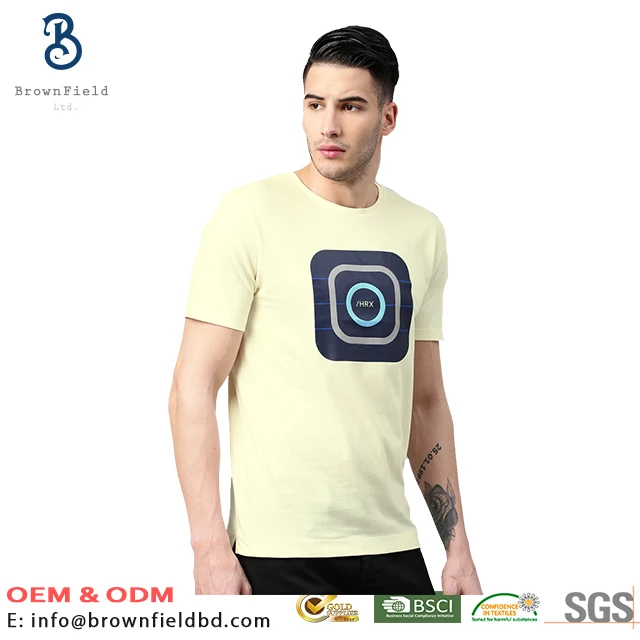 Brended High Quality Product Printed Short Sleeve With Company Logo Running Sport Slim Fit New Design Hip Hop Custom T-shirt