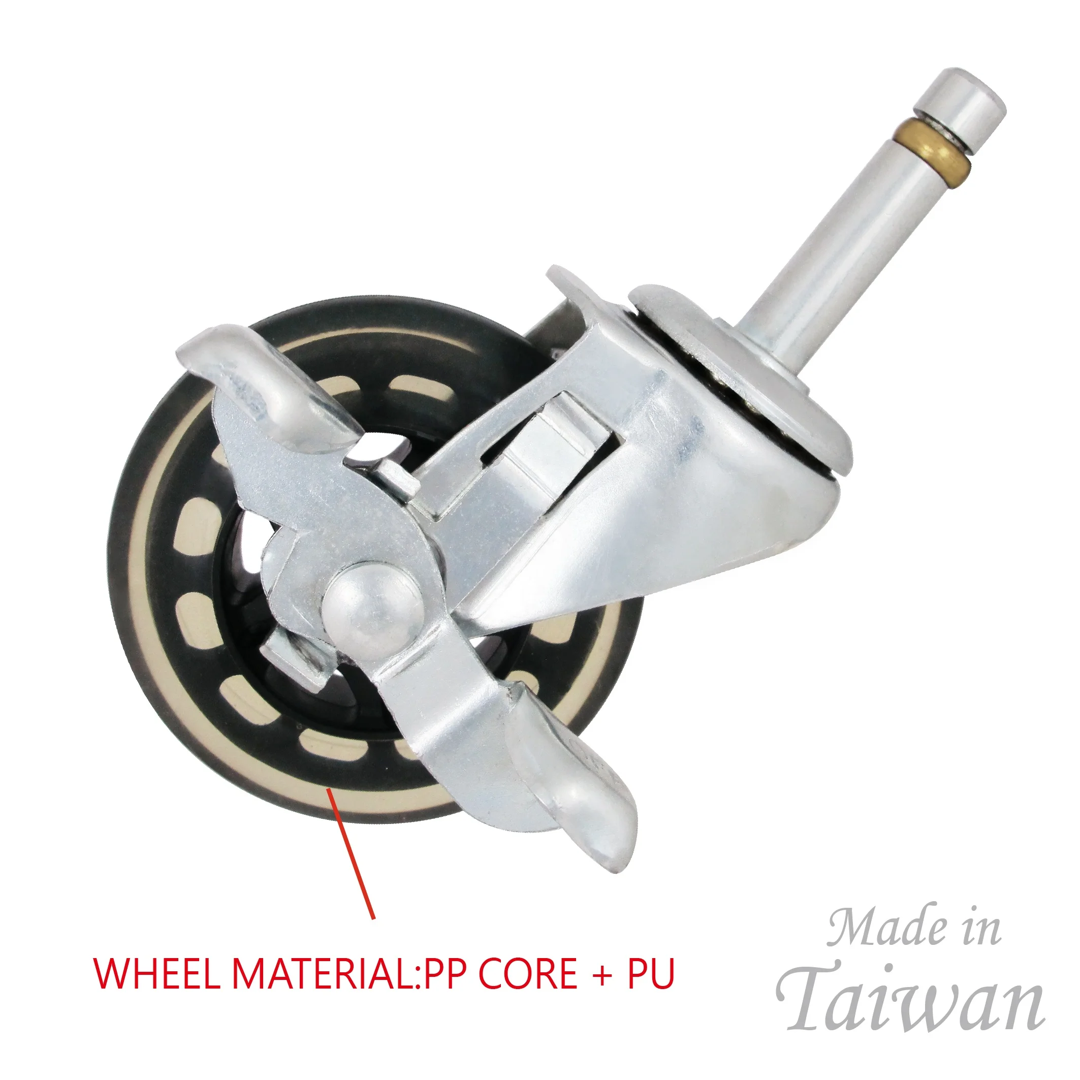  CCE Caster 3 Inch PU Locking Furniture Replacement Casters