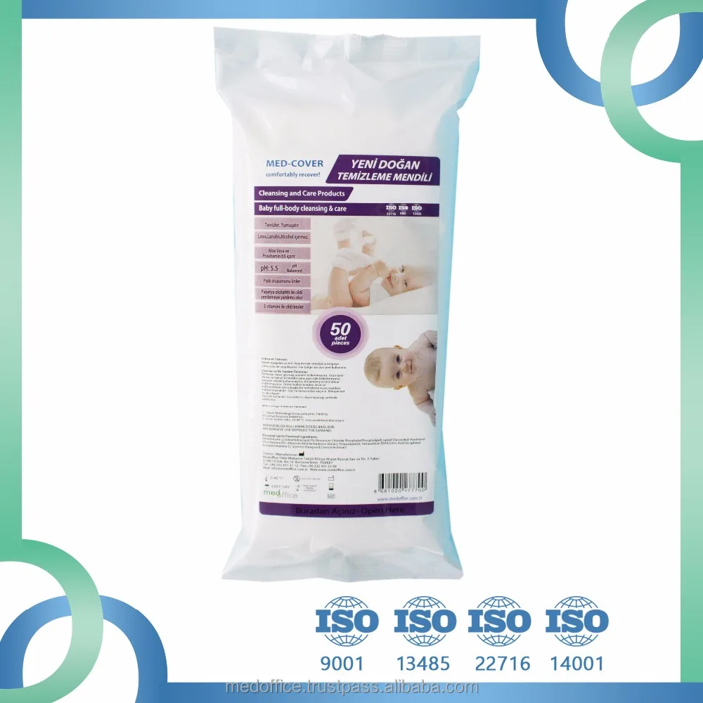 BABY CLEANSING WET WIPE FOR TOTAL BODY CLEANING - RASH PREVENTER