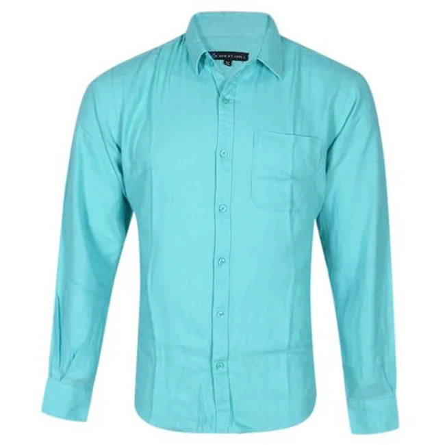 
OEM custom 100% cotton long sleeve classic Men formal dress shirt for business Made in Bangladesh 