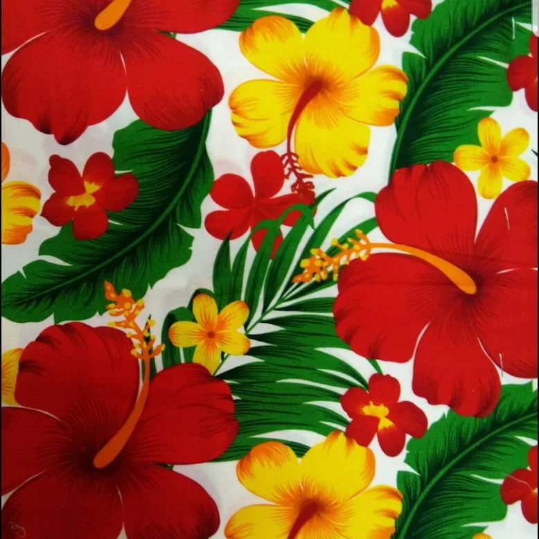 Гавайская коллекция из хлопка с принтом 40*40. Совершенно новое поступление!