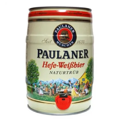 Paulaner Hefe Weissbier 5L