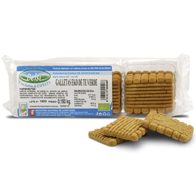 
Spanish Healthy Green tea biscuits Manufacturer | Inaco 