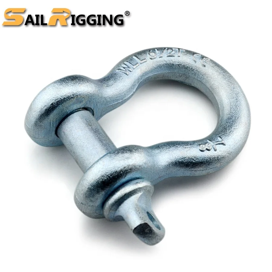 Кованая Скоба из оцинкованной стали 1/2 WLL 2t