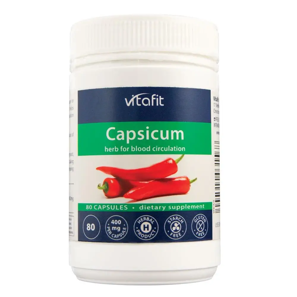 
Vitafit Capsicum | Support Blood Circulation and Heart Health 
