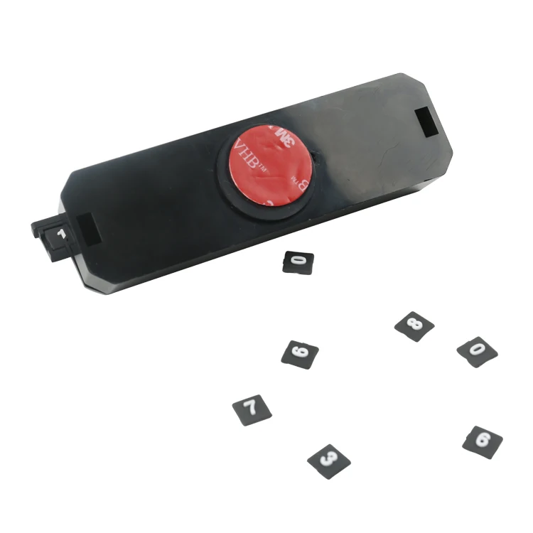  Временная парковочная карта переключатель 3D Скрытая табличка с номером телефона