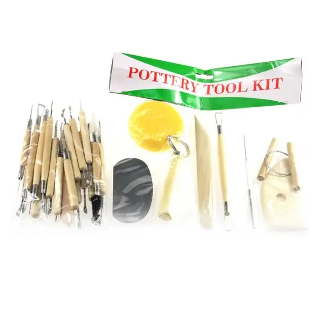 Double End Pottery Carving Clay pottery tools Set