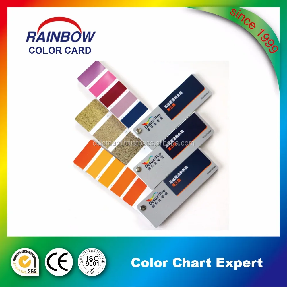 
Classical color fandeck for wall paints 