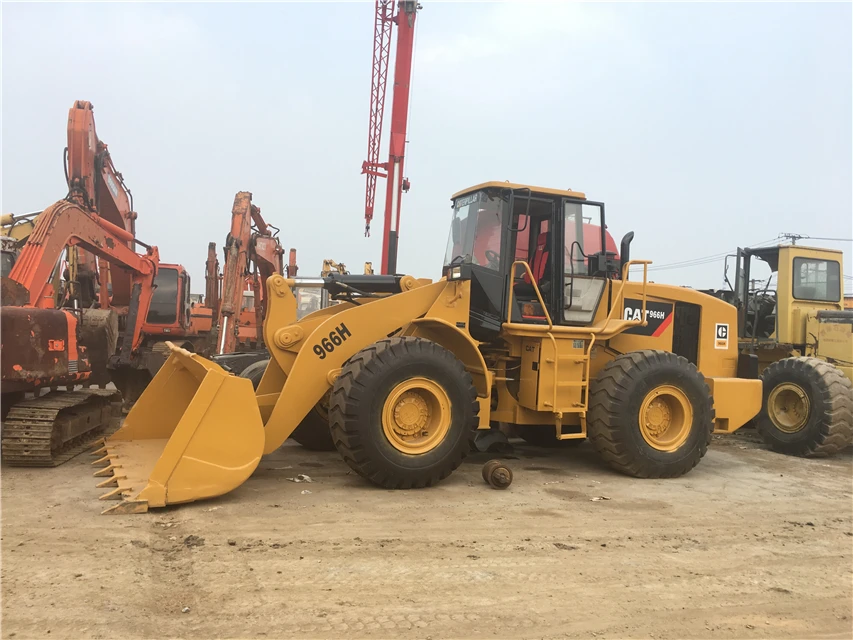 used CAT 966H original cheap price wheel used cat used loader good condition