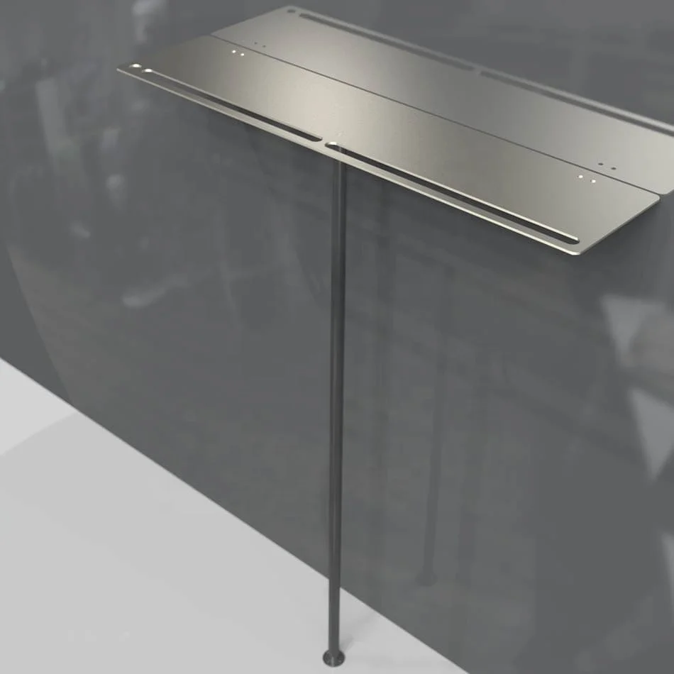 Clothing wall shelf display for retail shop 17