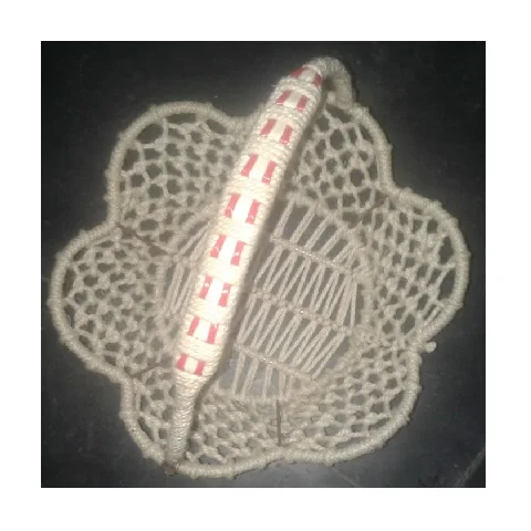 Jute Rope 2019 New Design wholesale Christmas Gifts/Storage/Flowers Wicker/Rattan Eco Friendly Baskets for Hotel Restaurant Home