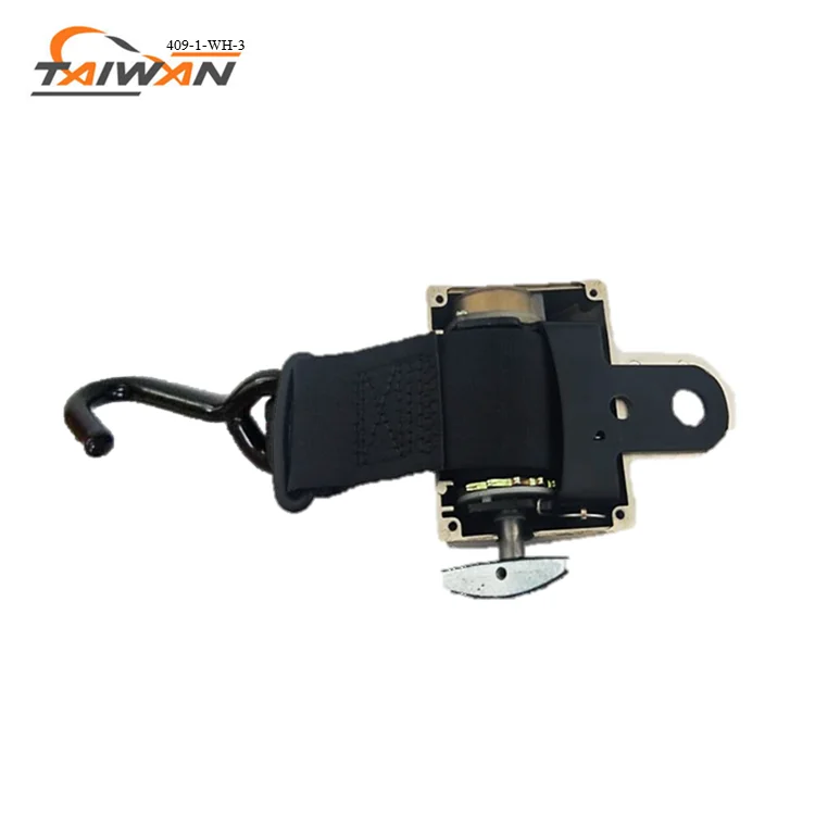 customized retractable wheelchair seat belt