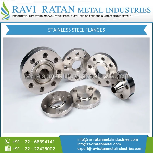 Finely Finished Good Quality Stainless Steel Flanges with Superior Properties