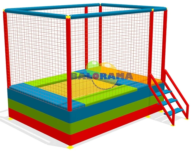 SINGLE JUNIOR TRAMPOLINE, trampoline park, commercial trampoline