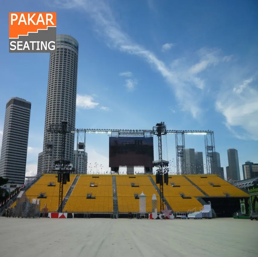 
Pakar dismountable temporary use bleacher 