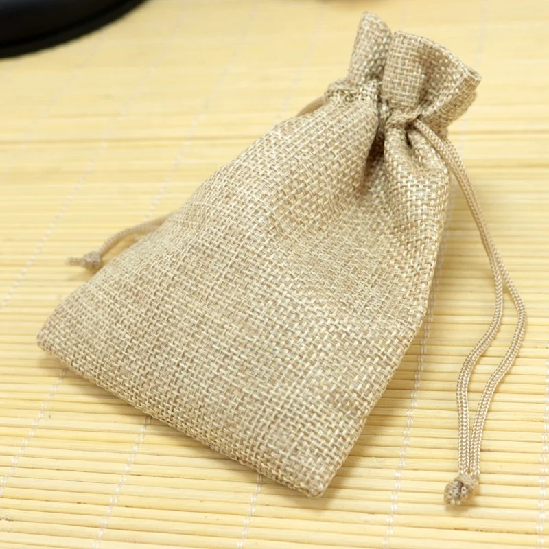 Stylish Natural Raw Jute Pouch bag
