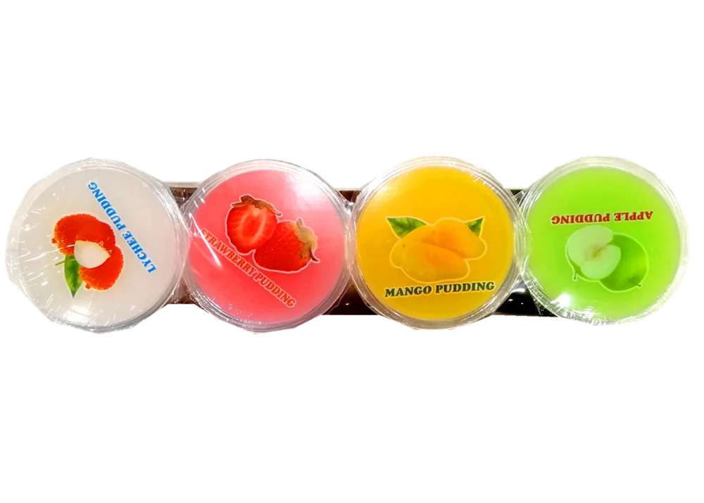 
Delicious and Hot Sale Mixed Fruit Pudding 4 IN 1 