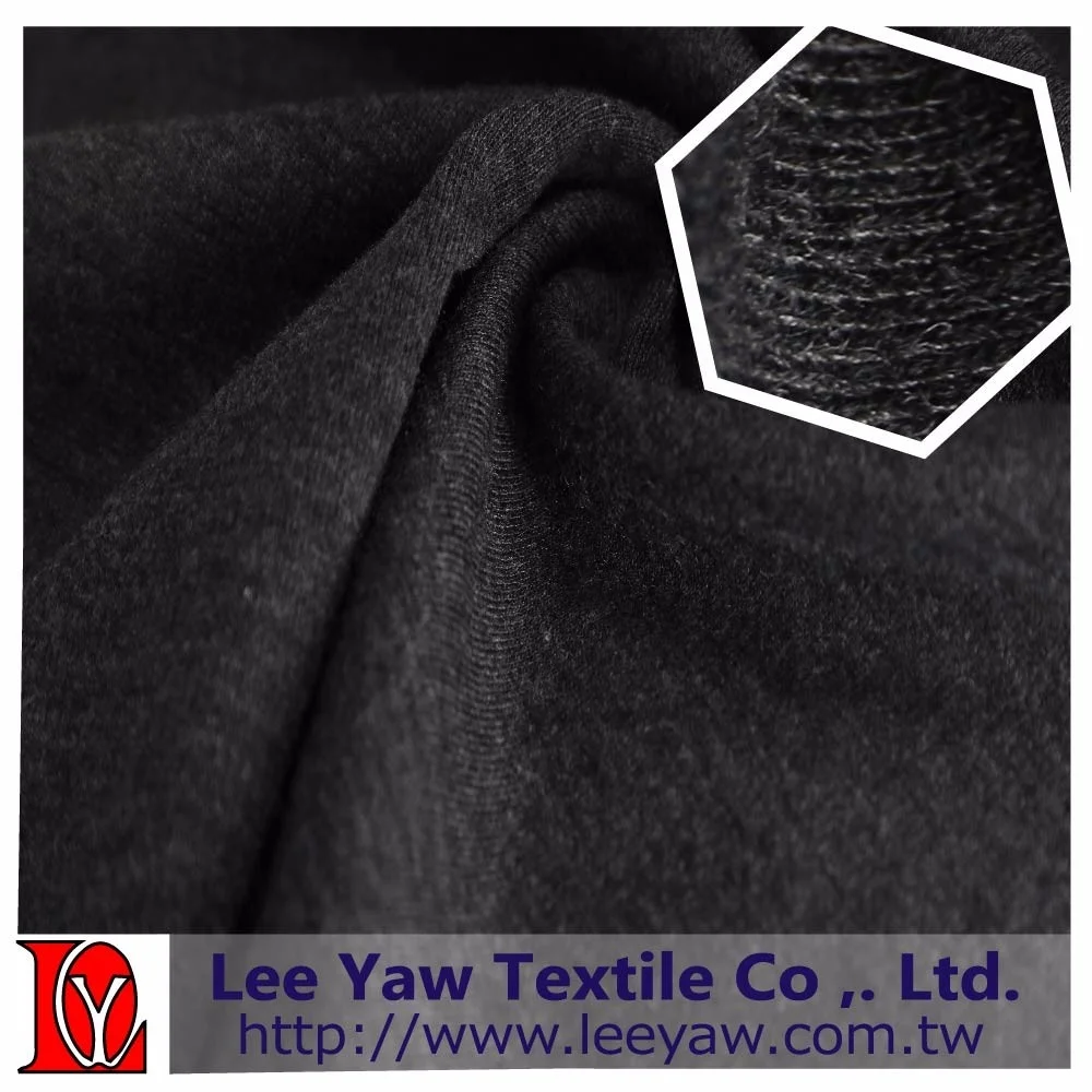 
polyester rayon spandex PONTE DI roma fabric with low pilling 