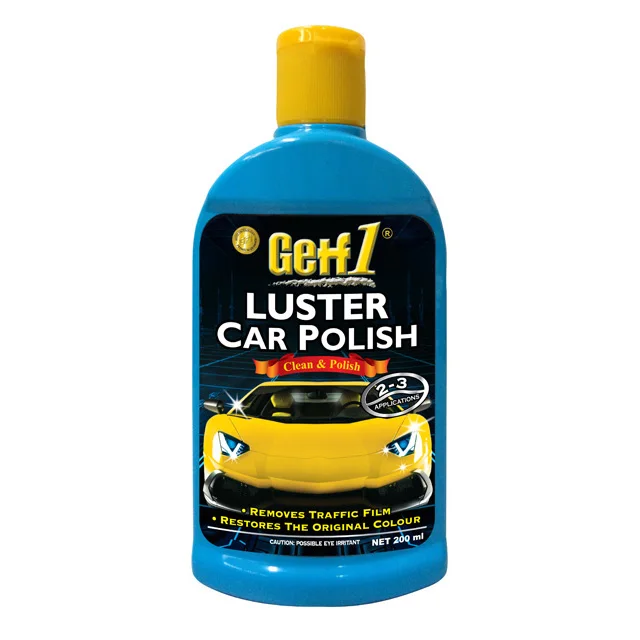 
Malaysia Car Care Manufacturer Luster Car Polish -200ml 