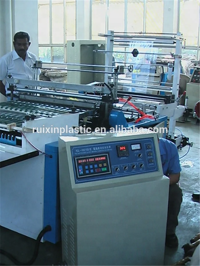 Hot Cutting OPP BOPP DPP PE Bag Ultrasonic Welding plastic side sealing bag making machine