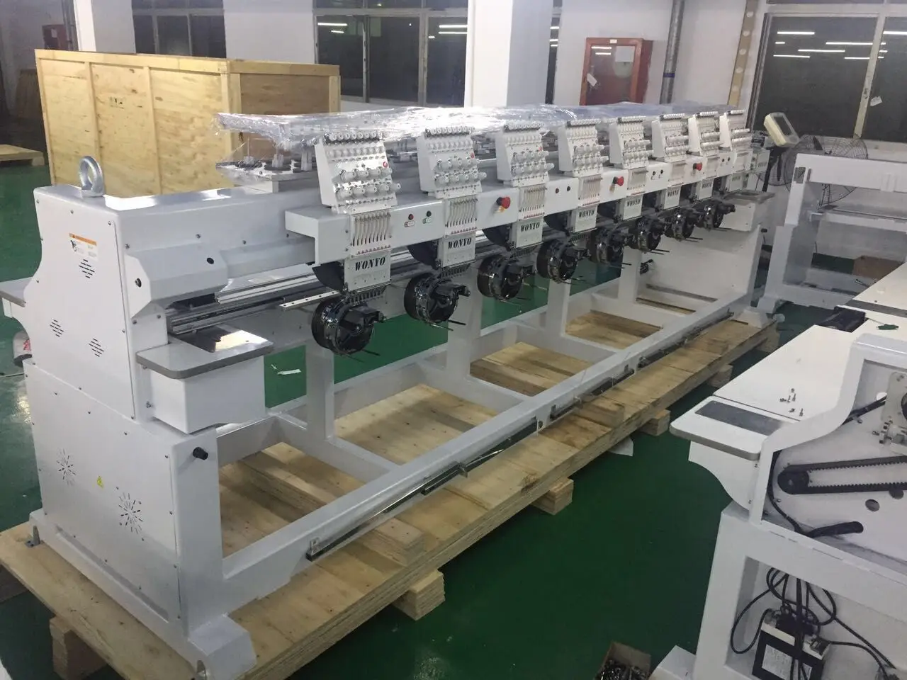 WONYO 6 head computerized  embroidery machine