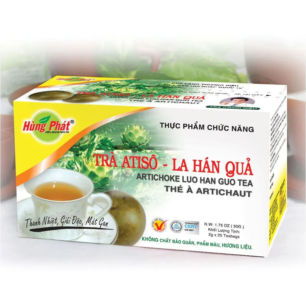 
Artichoke Lou han guo tea 