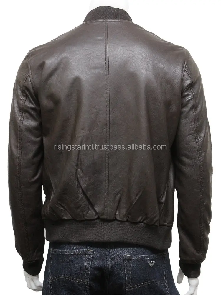 New Fashion Men leather bomber jackets