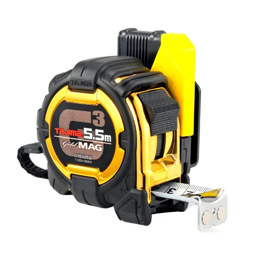 Delicately precise and durable high quality tape measure. Manufactured by Tajima Tool Corporation.