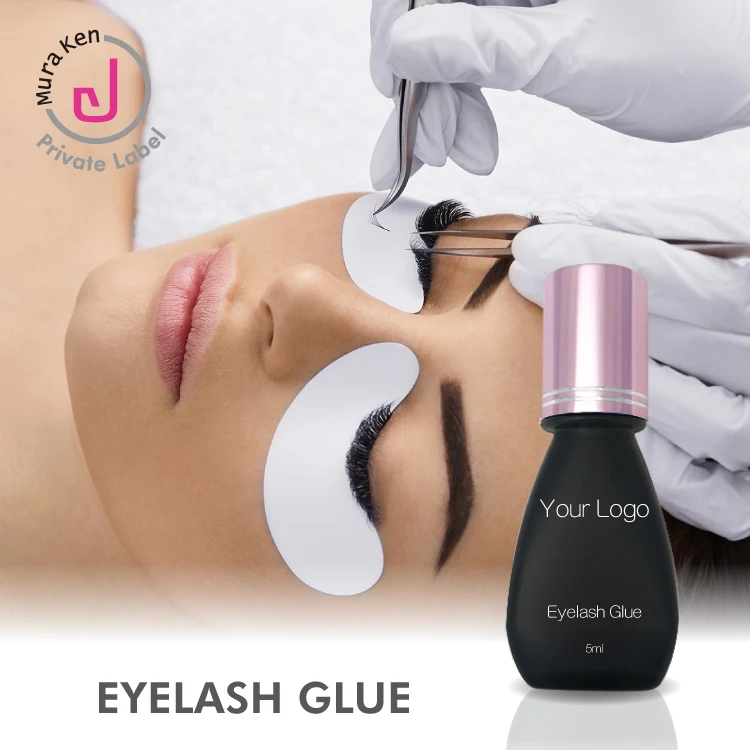 Private Label Latex Free Premium Korea Black Eyelash Glue Adhesive