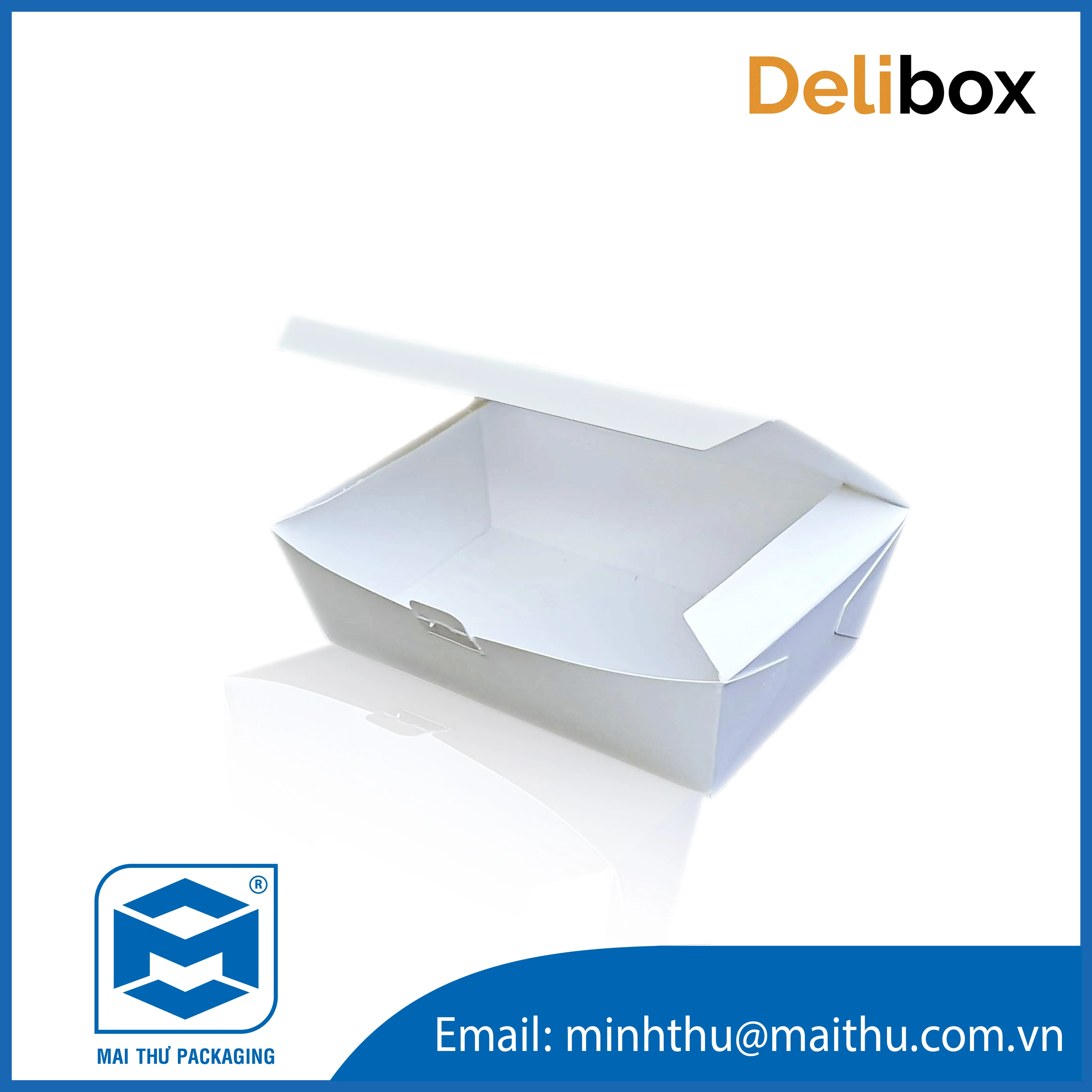 
deli containers paper food packaging box for fruit salad disposable 