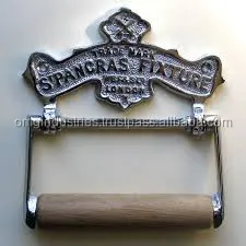 Cast Iron Toilet Roll Paper Holder