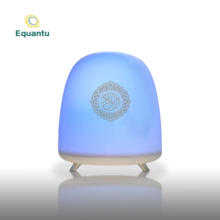 Equantu new product touch night lamp full quran learning quran speaker