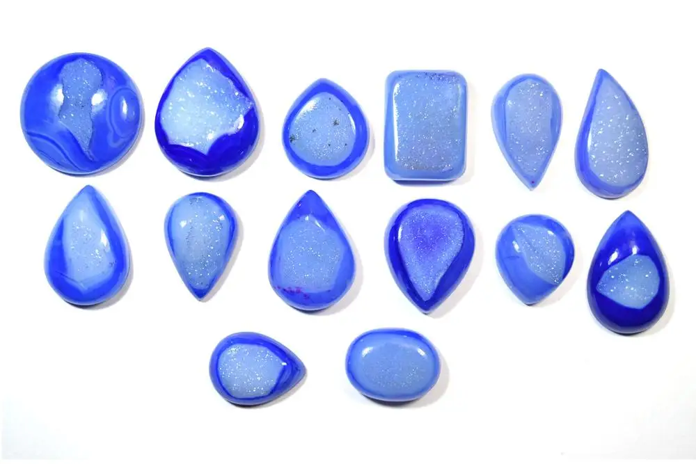 Authentic Gemstones Wholesale Natural Druzy Loose Gemstone Suppliers