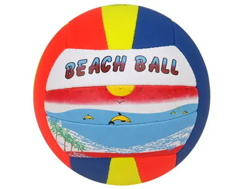 top quality custom design and logo volleyball in PU durable material official size & weight silkscreen printing beach soccer