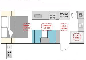 
Factory Supply Cheap Price Off Road Travel Caravan Trailer with Inflatable Awning for Sale 